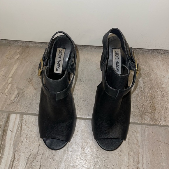 Steve Madden black heels - Picture 3 of 6